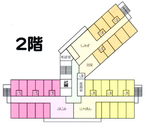 松野の里　2F平面図