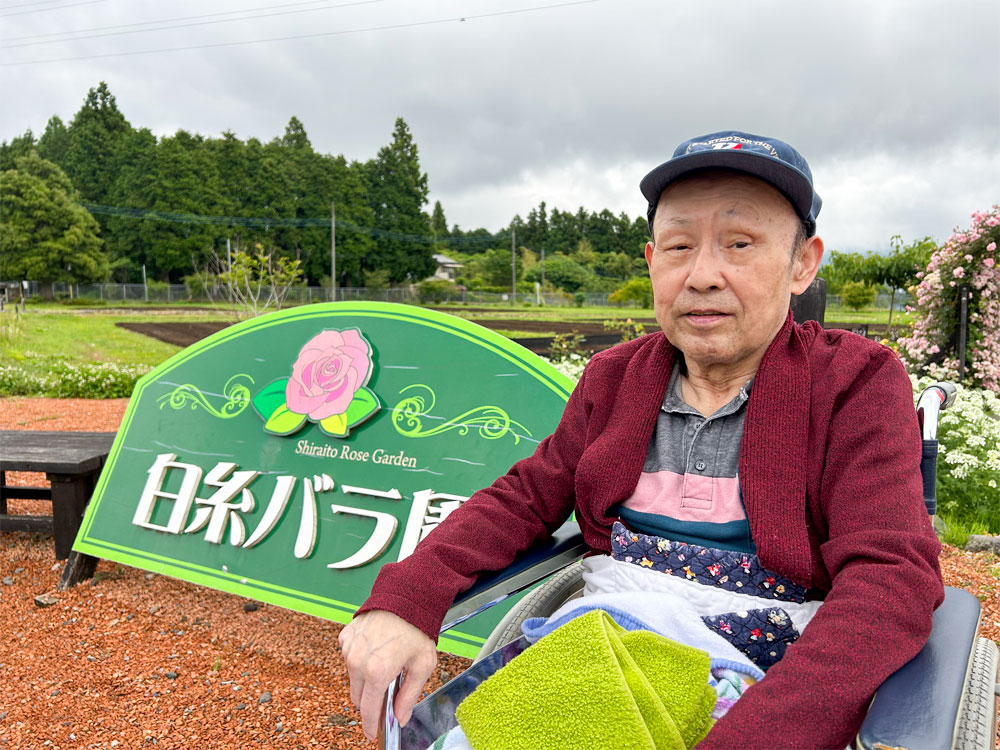 バラのお花見