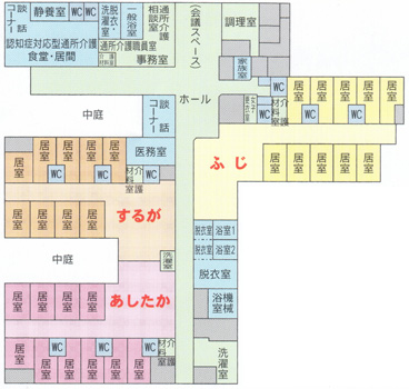 なかざと　平面図