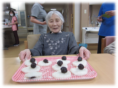 作業が簡単なので自分たちで作ってもらいました