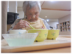 「美味しいよ～」と言いながら、あっという間に完食でした♪