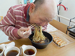 今回はラーメン＆餃子！