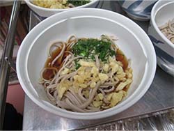 年末恒例の企画ですが、できあがった蕎麦は最高の美味しさでした。