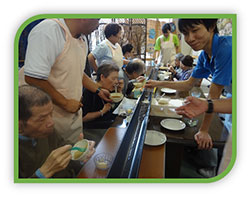 流しそうめん