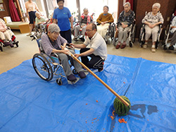 上手く割ることができたので