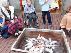 焼きあがるのを楽しみに待っています