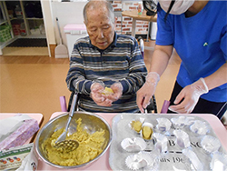 きれいに丸められたかな？